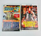 Jackie Chan VHS Bundle x2 (Police Story 3 + Rumble in the Bronx) 1990s