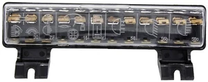 Porsche 914 Fuse Box Cover 12 Pole & Fuse Box Block, OEM Porsche 914 '70-'76 - Picture 1 of 5