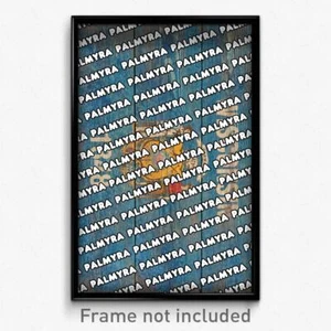 Palmyra Wisconsin Poster (WI City Souvenir 11x17 Town Print) - Picture 1 of 1