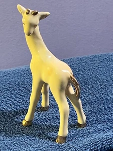 Vintage porcelain giraffe figurine gold highlights PO6018 - Picture 1 of 9