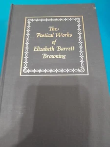 The Poetical Works Of Elizabth Barrett Browning Cambridge Edition 1974 Nice... - Picture 1 of 6