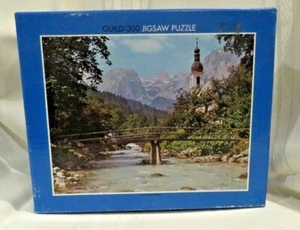 Vintage SNEW Whitman Guild 300 Puzzle - Deutsche Berge - 300+ Stck. 14 Zoll x 18 Zoll - Bild 1 von 6