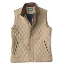 Orvis Men's RT7 Quilted Vest Color Safari Green Size X-Large NWT Retails $169.00