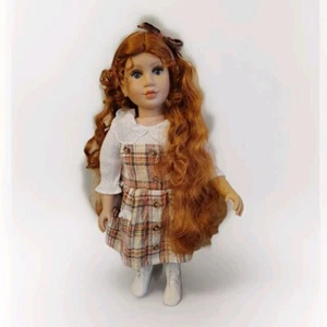 My Twinn 23" Poseable 99 Denver Undated Neck Teresa Doll red hair green eyes - Picture 1 of 23