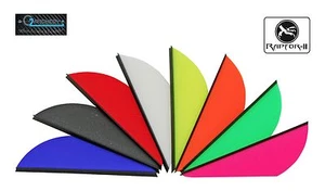 2.0" Raptor II Vanes By Q2I Archery, MIX & MATCH,Pkg 100 ***When Accuracy Counts - Picture 1 of 2