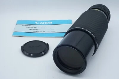 Objectif Canon FD new 100-300mm f5.6 - Zoom - Argentique - Photo 1/4