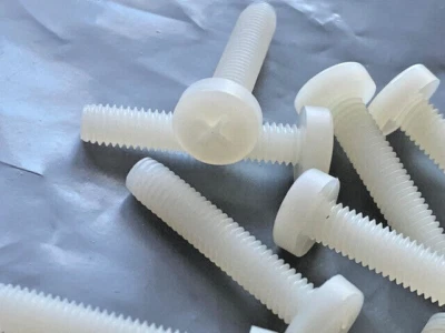 Винт машинный со скрещенной головкой привода нейлон 100 шт. - резьба размер M5 25 мм - Изображение 1 из 4