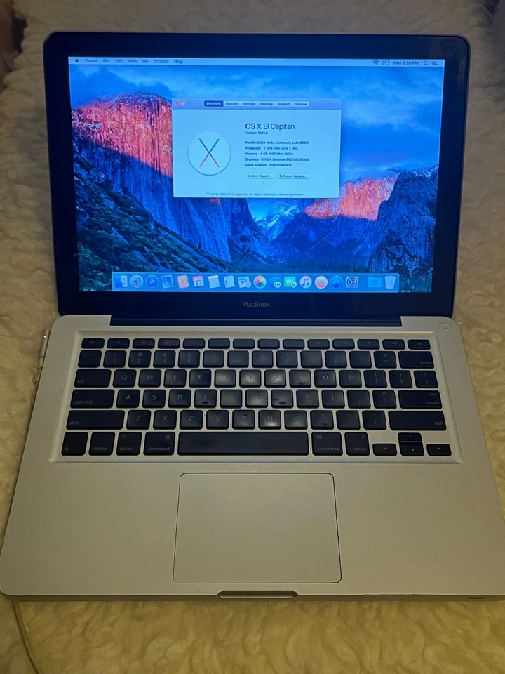 Unidad de disco duro APPLE MACBOOK PRO A1278 2008 CORE 2 DUO @ 2 GHz 4 GB RAM 160 GB Foto 1 de 1