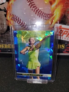 Marta Kostyuk 2024 Topps Chrome Tennis Sapphire #149 1st - Picture 1 of 2