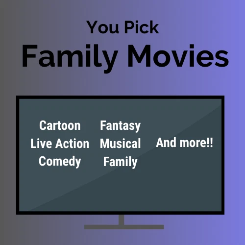 You Pick Movies Children Cartoon Fantasy Comedy Family Friendly DVD/BluRay Kids - Image 1 of 1