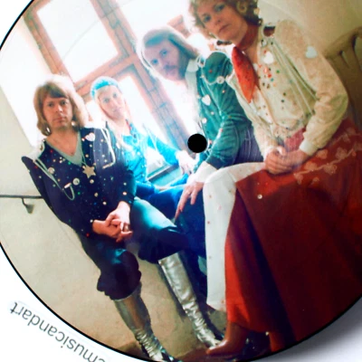 OBSCURE ABBA WATERLOO SWEDISH VERS. PICTURE DISC 7" VINYL HONEY AGNETHA FALTSKOG - Image 1 of 4