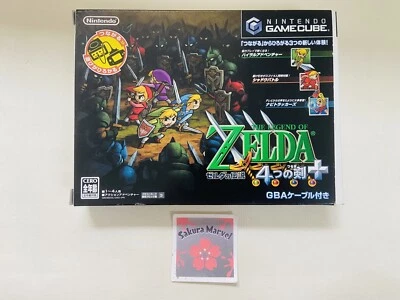 Nintendo Gamecube The Legend of Zelda The Four Swords w/GBA cable Japanese Game - Image 1 of 4