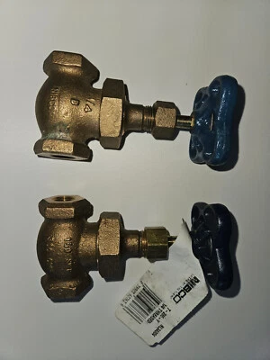 Nibco T-235-Y Bronze Globe Valve 1/4"- Each - Image 1 of 4