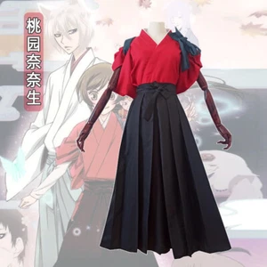 Cosplay Kamisama Love Kiss Nanami Momozono Ninja Samurai Kimono Trajes de Halloween - Imagen 1 de 9
