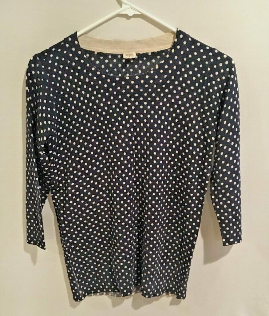 Polka Dot 3/4 Sleeve Wool Sweaters for Women for sale | eBay