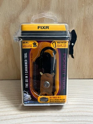True Utility FIXR Multi-Tool 20-in-1 Key Ring Wrench Cutter Screwdriver New - Image 1 of 4
