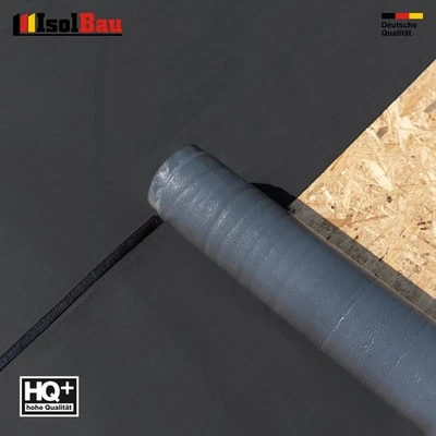 Selbstklebende ALU-KSK Dachbahn Dachfolie Bitumendachbahn Anthrazit – 5 m² - Bild 1 von 4