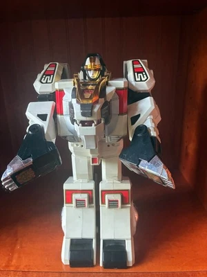 Vintage 90s Mighty Morphin Power Rangers White Tigerzord Deluxe Bandai - Image 1 of 4