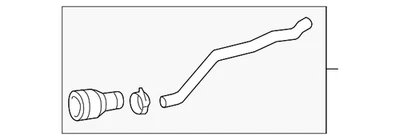 Manguera de agua original Volkswagen 1C0-122-073-E Foto 1 de 2