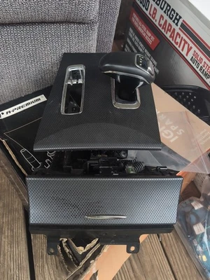 2011-2014 Dodge Charger Chrysler 300 Gear Shifter SELECTOR KNOB  And Cubby - Image 1 of 4