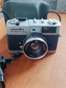 Minolta Hi-Matic 7s II Rangefinder Camera 40 mm lens - Picture 1 of 7