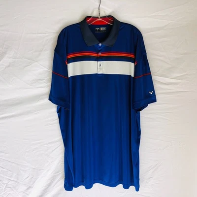 Camisa polo de golf Callaway Opti Dri para hombre talla 2X gran rendimiento Foto 1 de 4