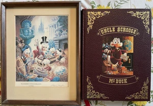 Walt Disney's Uncle Scrooge McDuck 1981 Celestial Arts Barks Print Signed Number - Picture 1 of 8