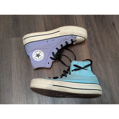 Converse Chuck Taylor All Star Lift High Top Blue Purple  Sneakers Men 6 Women 8 - Image 1 of 4