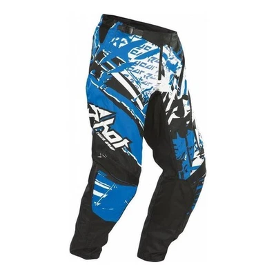 Pantaloni Motocross Shot Devo LOAD Blu Rosso Offroad Crosshose MX Enduro - Imagen 1 de 3