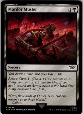 Magic | LTR | Mordor Muster | 96 | Normal | NM - Image 1 of 2
