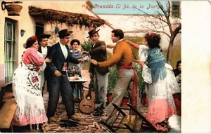 Spanien alte AK Vintage Granada: El fin de la juerga (1464) - Bild 1 von 2