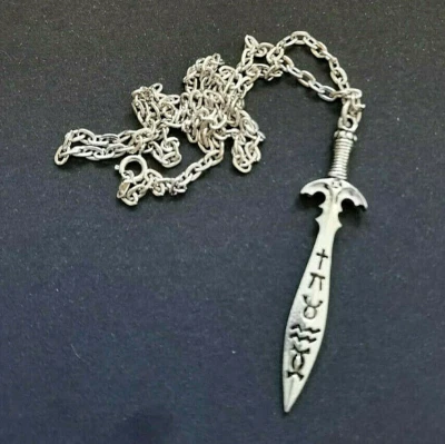 Chaos Runesword Pendant Alchemy Gothic - Immagine 1 di 2