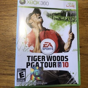 Tiger Woods PGA Tour 10 (Microsoft Xbox 360, 2009)-Case and Manual only - Picture 1 of 4