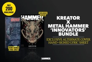 METAL HAMMER #360 5/2022 KREATOR Ltd Edition Bundle with SIGNED LYRIC SHEET @New - Bild 1 von 2