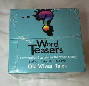Word Teasers Old Wives' Tales Conversation Starter Family Fun Party Card Game - Picture 1 of 1
