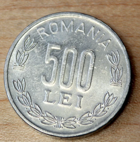 2000 Romania 500 Lei Cover