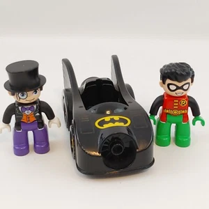 Lego DUPLO - BATMOBILE Batman Car - R0BIN & THE PENGUIN Minifiguras - Imagen 1 de 9