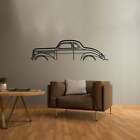 Wall Art Home Decor 3D Acrylic Metal Car Auto Poster USA Silhouette Dodge