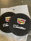 (2 pc) Car Cup Holder Mat Pad Silicone Coasters 2.75"
