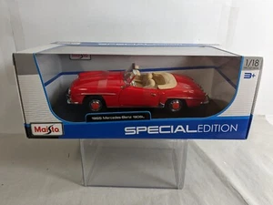 1955 Mercedes Benz 190SL Red 1/18 Special Edition Maisto F30 - Picture 1 of 3