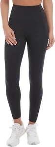 NWT Danskin Women Bonded High Rise Conture Leggings Black Salt Sz S $60 EE276 - Picture 1 of 3