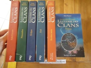 Lot 6 Books The War Of The Clans Power Stars Cycle 3 Complete Large Format - Picture 1 of 7