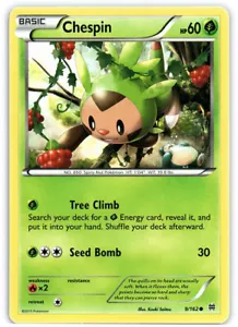 Chespin - 9/162 - Common x1 - Lightly Played - XY BREAKthrough - Picture 1 of 1