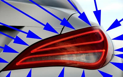 LUZ TRASERA DERECHA MERCEDES-BENZ CLASE CLA NUEVA CLA250 CLA45 AMG GENUINA Foto 1 de 3