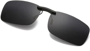 Gafas de sol con clip polarizadas HD antirreflejo visión UV400 Reino Unido - Imagen 1 de 6