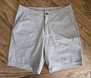 Lululemon Golf Casual Shorts Men's Size 32 Stretch Khaki - Picture 1 of 8