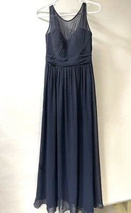 Bill Levkoff Bridesmaid Prom Formal Gown Dress 12 Sample Embroidered On It - Picture 1 of 9