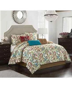 NANSHING Autumn Paisley 7-Piece, Queen, New - Picture 1 of 4