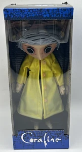 Coraline Doll Yellow Raincoat and Rain Boots 10" Figurine NECA New & Sealed - Picture 1 of 5