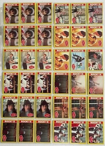 (U SELECT CARDS ) 1979 Topps Rocky II Singles* & Sticker**High Grade🔽 - Bild 1 von 191